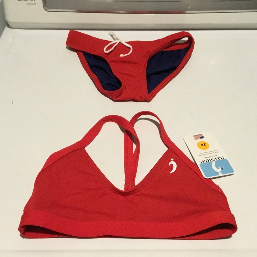 Women's Natalie Two Piece Workout Swimsuit Set